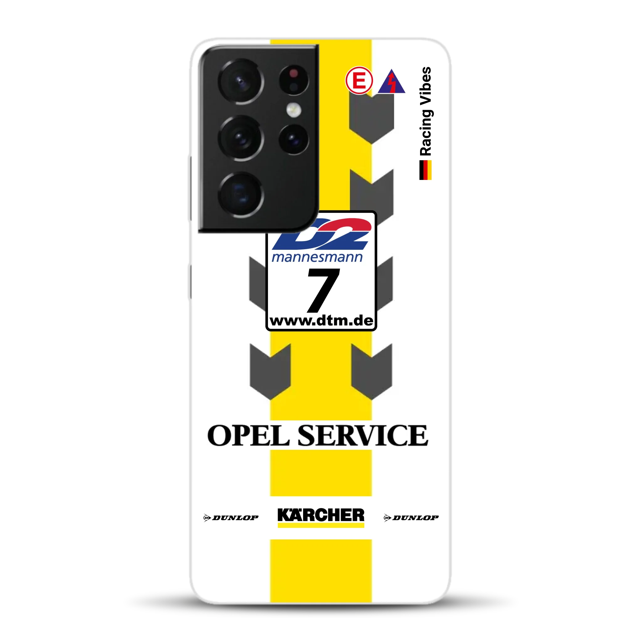 Astra V8 Coupé DTM #7 Team Phoenix 2000 Livery - Individuelle Handyhülle für Samsung