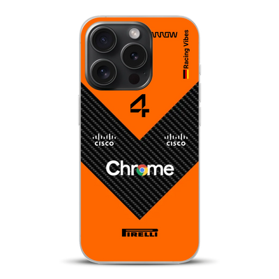McL F1 2025 MCL39 Livery - Individuelle Handyhülle für iPhone