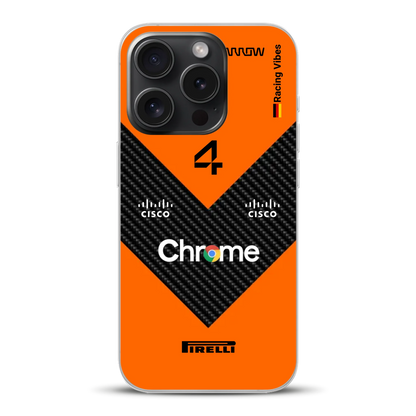McL F1 2025 MCL39 Livery - Individuelle Handyhülle für iPhone