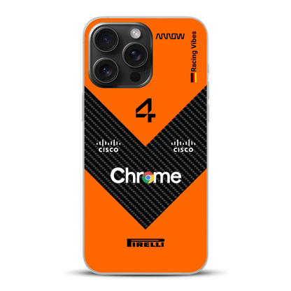 McL F1 2025 MCL39 Livery - Individuelle Handyhülle für iPhone