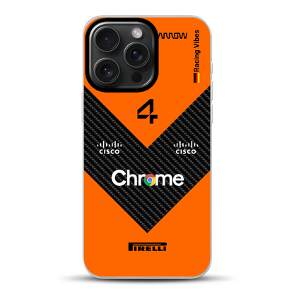 McL F1 2025 MCL39 Livery - Individuelle Handyhülle für iPhone
