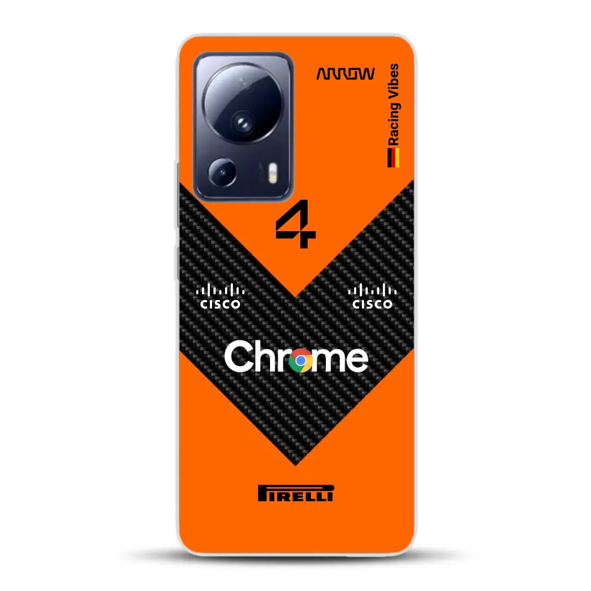 McL F1 2025 MCL39 Livery - Custodia per cellulare personalizzata per Xiaomi