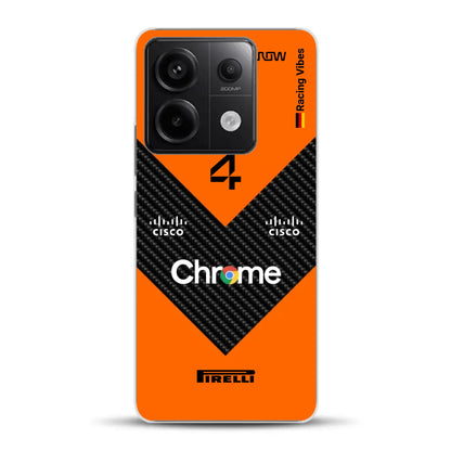 McL F1 2025 MCL39 Livery - Custodia per cellulare personalizzata per Xiaomi