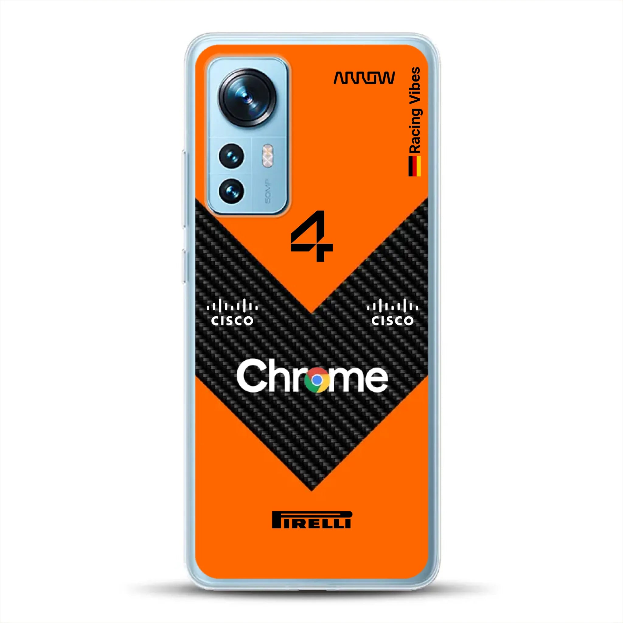 McL F1 2025 MCL39 Livery - Custodia per cellulare personalizzata per Xiaomi