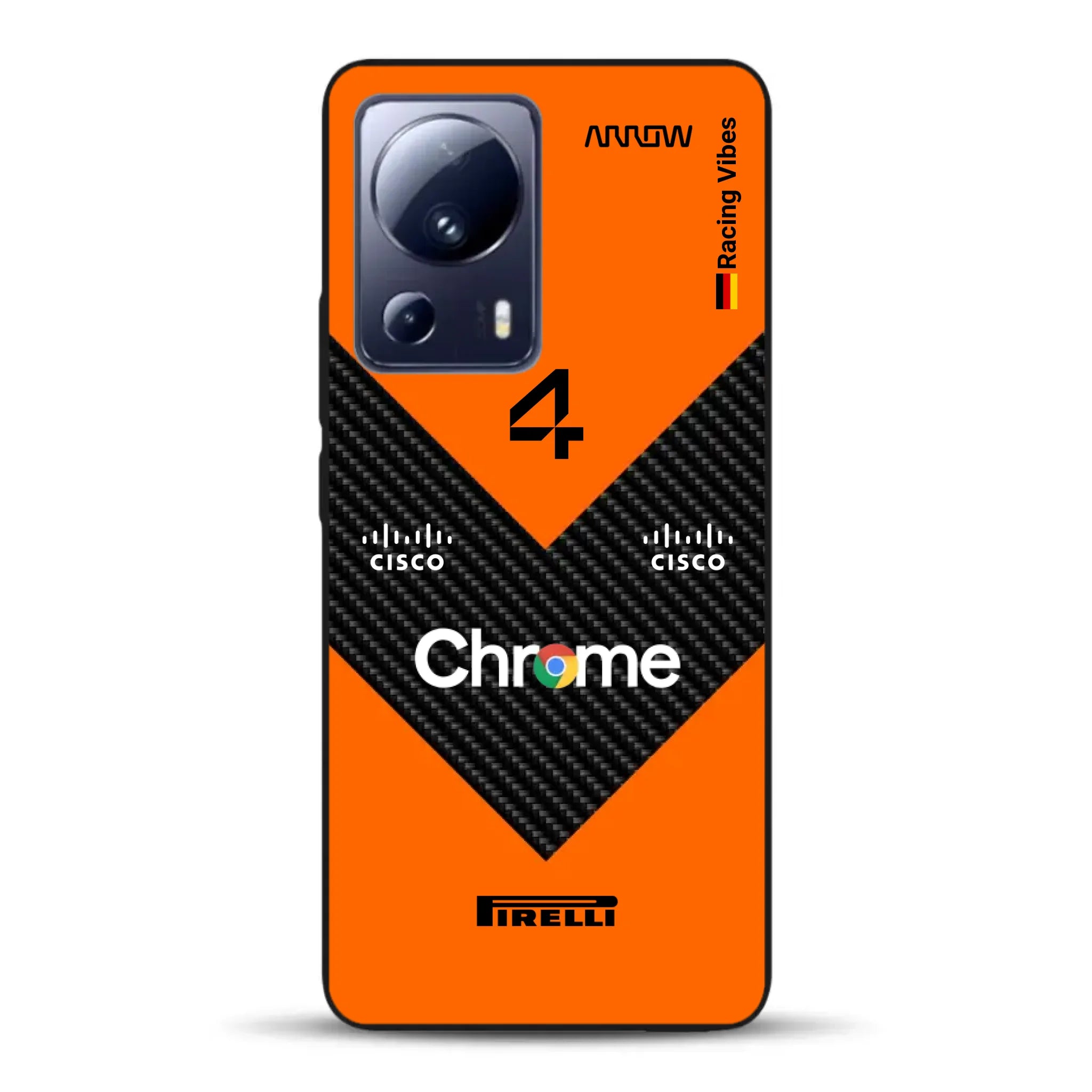 McL F1 2025 MCL39 Livery - Custodia per cellulare personalizzata per Xiaomi