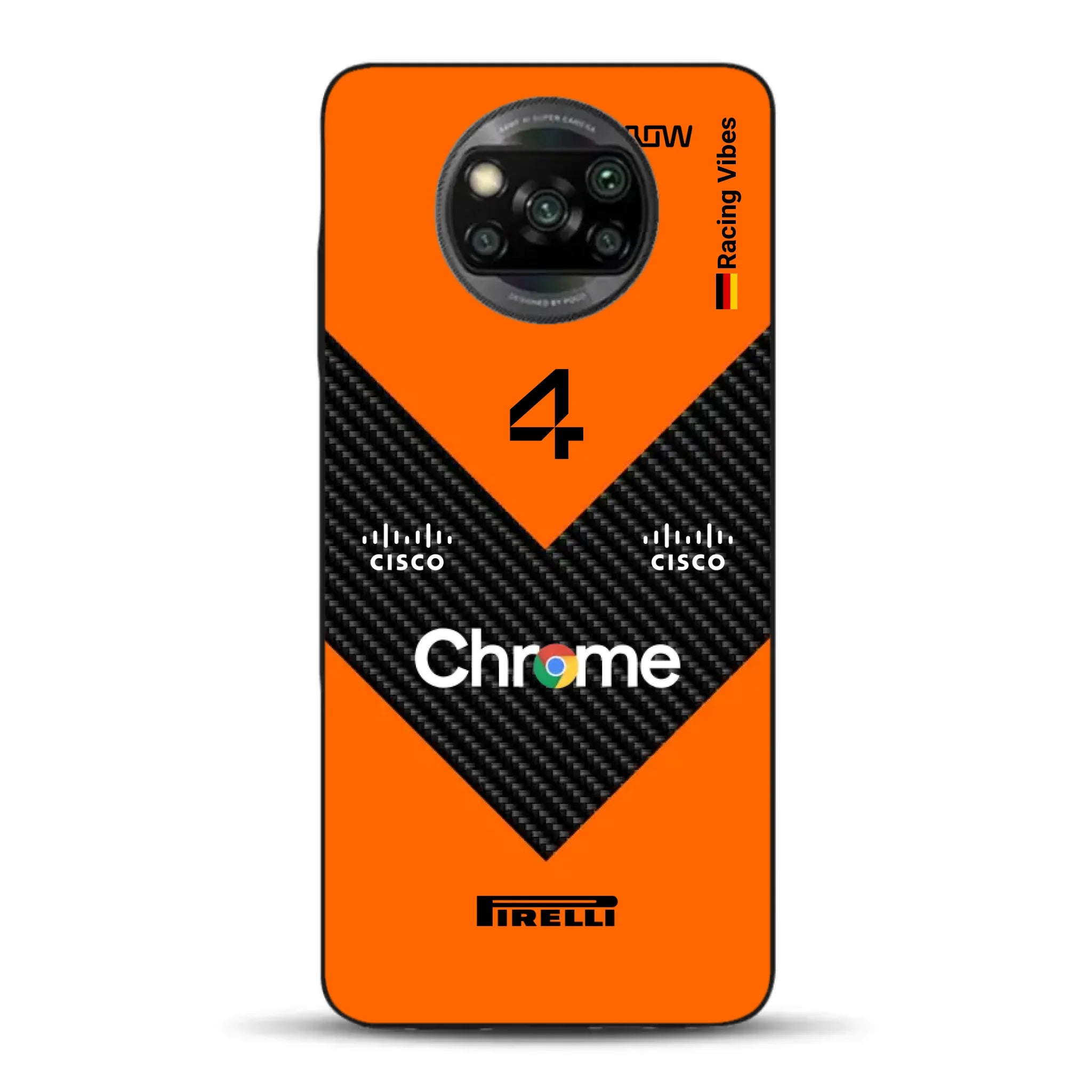 McL F1 2025 MCL39 Livery - Custodia per cellulare personalizzata per Xiaomi