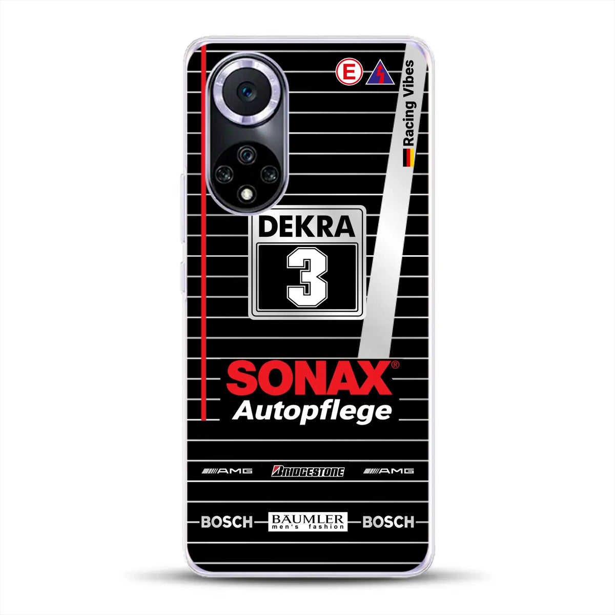 190E Evo II #3 DTM Champion 1992 Livery - Custodia per cellulare personalizzata per Huawei