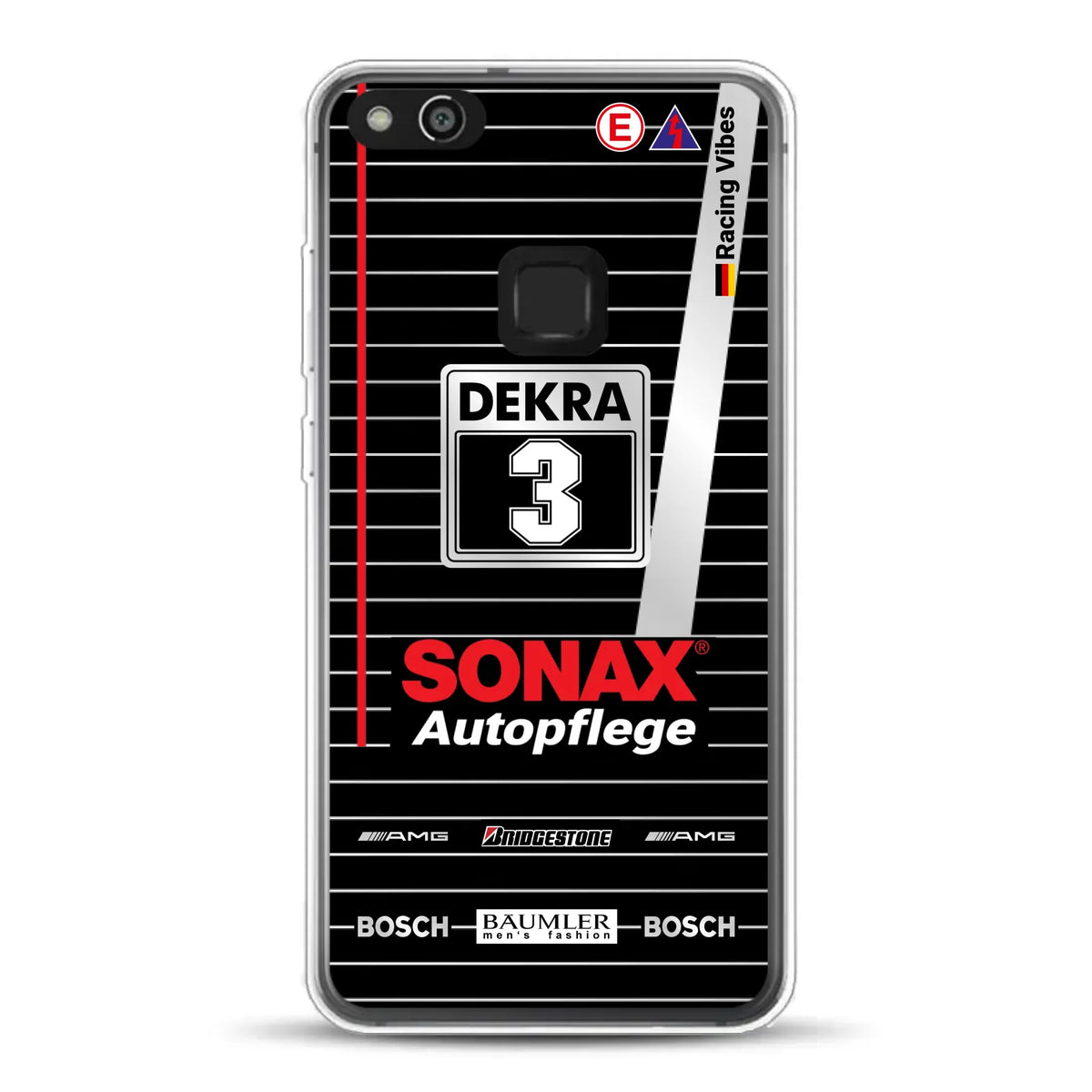 190E Evo II #3 DTM Champion 1992 Livery - Custodia per cellulare personalizzata per Huawei