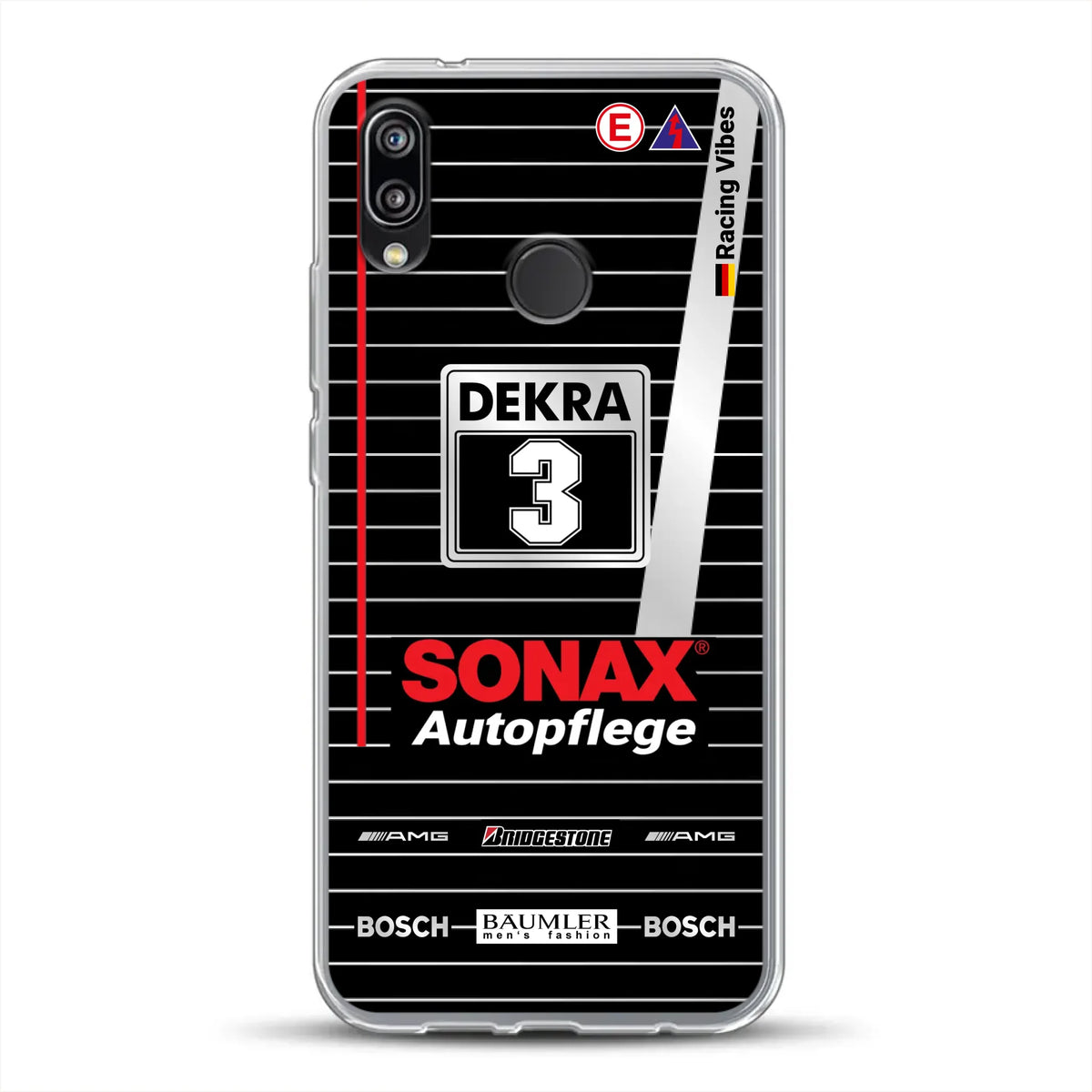 190E Evo II #3 DTM Champion 1992 Livery - Custodia per cellulare personalizzata per Huawei