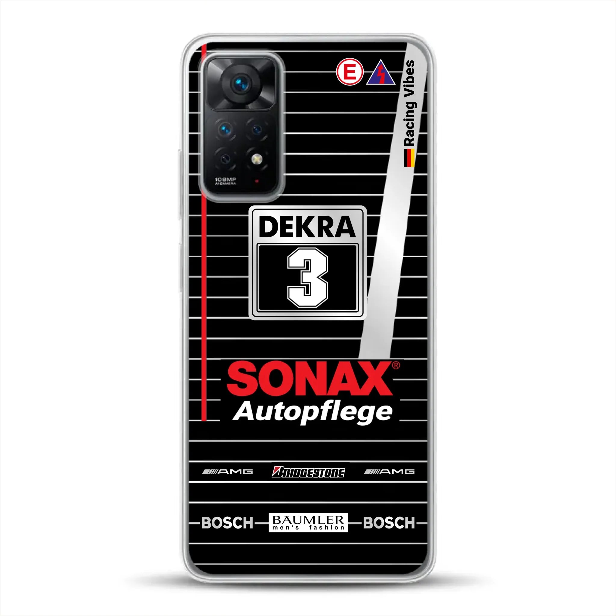 190E Evo II #3 DTM Champion 1992 Livery - Custodia per cellulare personalizzata per Xiaomi