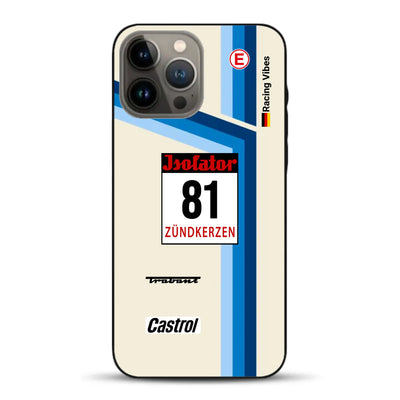 Trabant P800 RS Sachsenring Livery - Custodia per cellulare personalizzata per iPhone