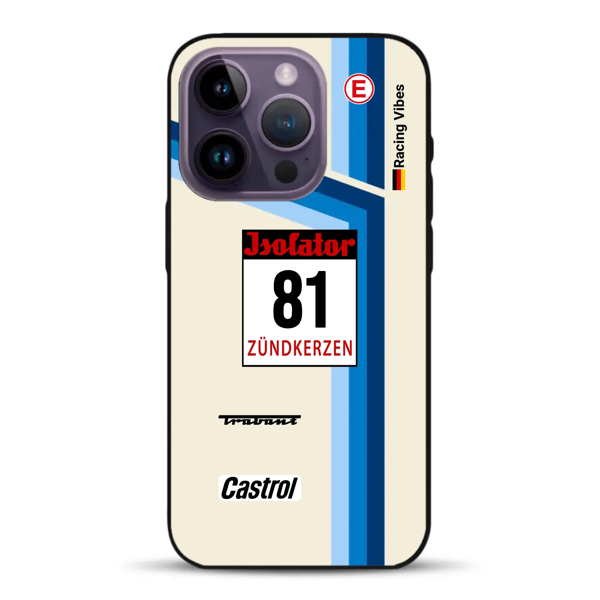 Trabant P800 RS Sachsenring Livery - Individuelle Handyhülle für iPhone