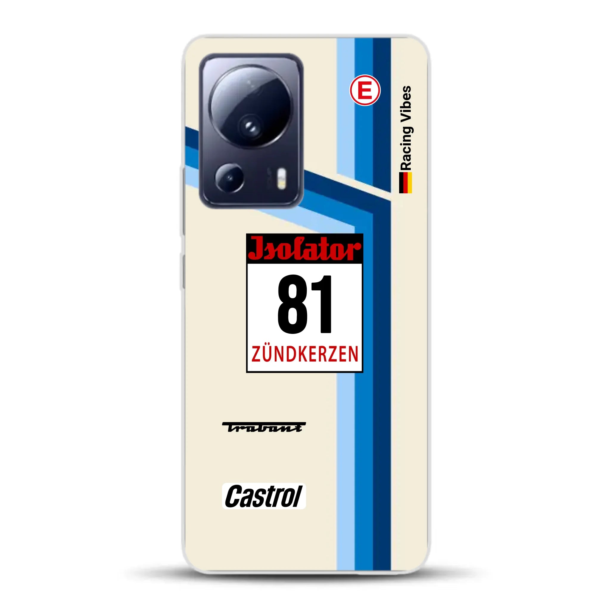 Trabant P800 RS Sachsenring Livery - Custodia per cellulare personalizzata per Xiaomi