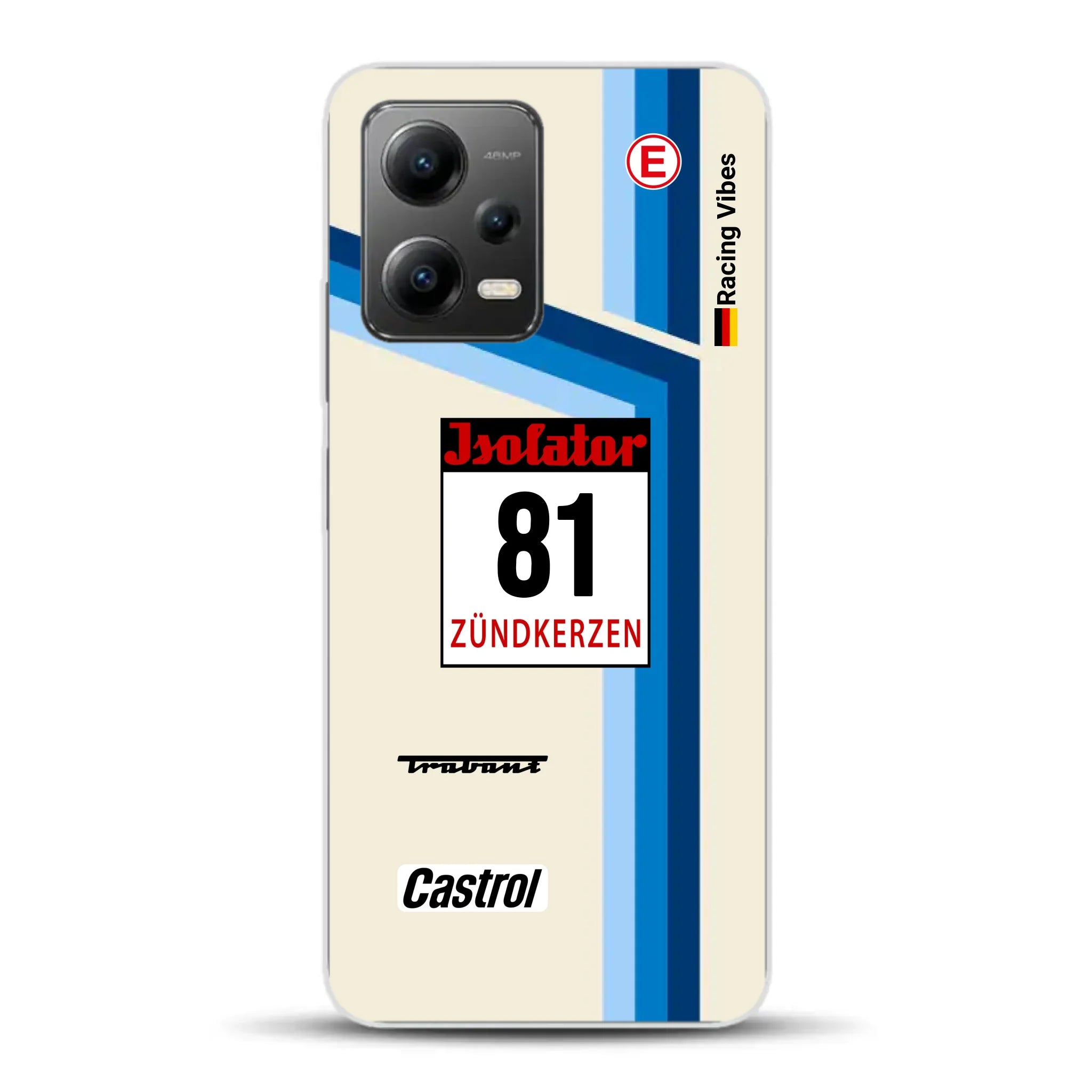 Trabant P800 RS Sachsenring Livery - Custodia per cellulare personalizzata per Xiaomi