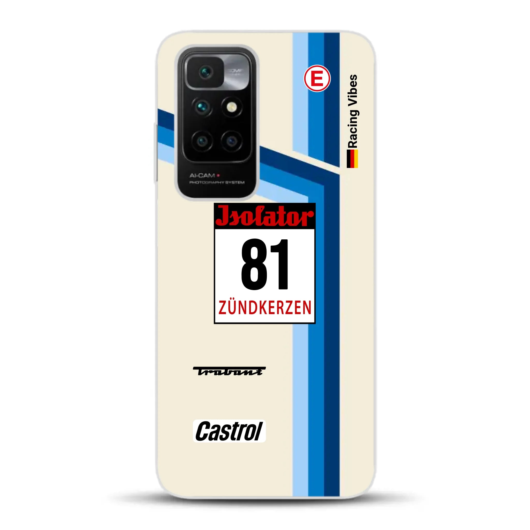 Trabant P800 RS Sachsenring Livery - Custodia per cellulare personalizzata per Xiaomi