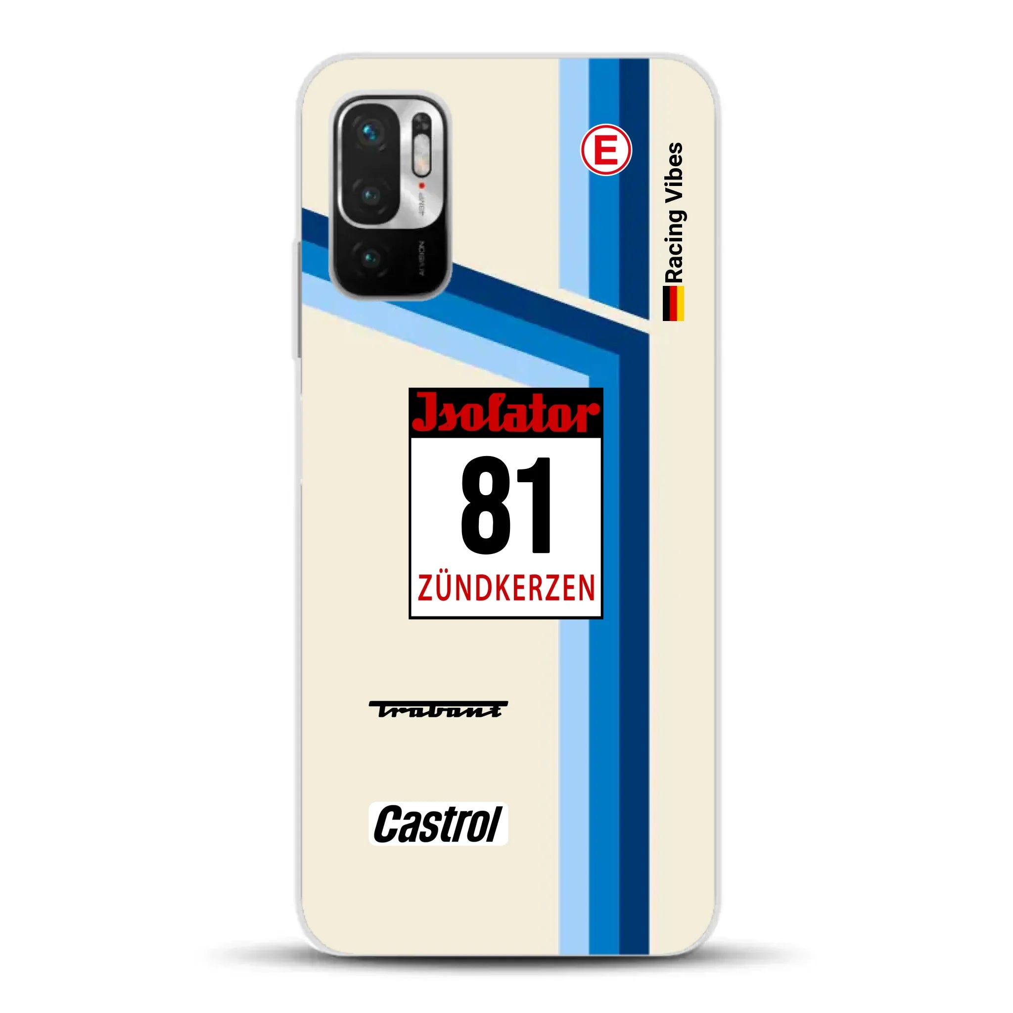 Trabant P800 RS Sachsenring Livery - Custodia per cellulare personalizzata per Xiaomi
