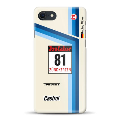 Trabant P800 RS Sachsenring Livery -  Hard case for iPhone