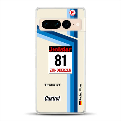 Trabant P800 RS Sachsenring Livery - Custodia per cellulare personalizzata per Google