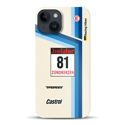 Trabant P800 RS Sachsenring Livery -  Hard case for iPhone
