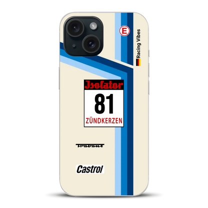Trabant P800 RS Sachsenring Livery - Individuelle Handyhülle für iPhone