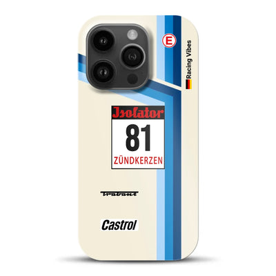 Trabant P800 RS Sachsenring Livery -  Hard case for iPhone