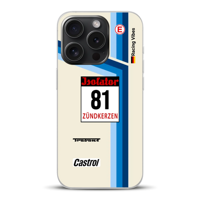 Trabant P800 RS Sachsenring Livery - Custodia per cellulare personalizzata per iPhone