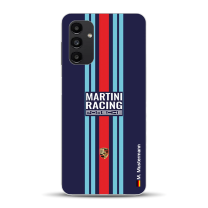 Martini Porsche Livery #2 - Individuelle Handyhülle für Samsung
