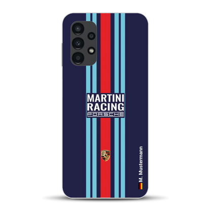 Martini Porsche Livery #2 - Individuelle Handyhülle für Samsung