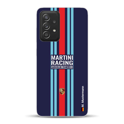 Martini Porsche Livery #2 - Individuelle Handyhülle für Samsung