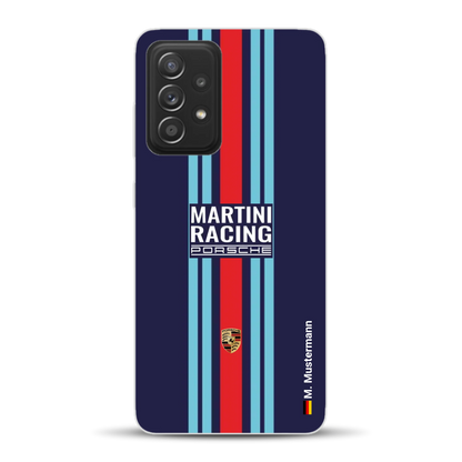 Martini Porsche Livery #2 - Individuelle Handyhülle für Samsung