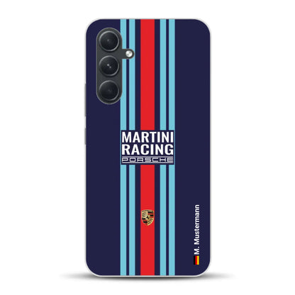 Martini Porsche Livery #2 - Individuelle Handyhülle für Samsung