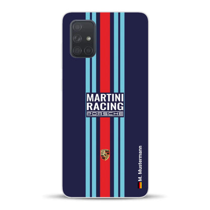 Martini Porsche Livery #2 - Individuelle Handyhülle für Samsung