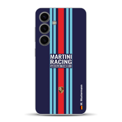 Martini Porsche Livery #2 - Individuelle Handyhülle für Samsung