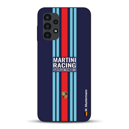 Martini Porsche Livery #2 - Individuelle Handyhülle für Samsung