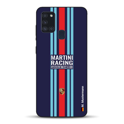 Martini Porsche Livery #2 - Individuelle Handyhülle für Samsung