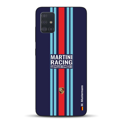 Martini Porsche Livery #2 - Individuelle Handyhülle für Samsung