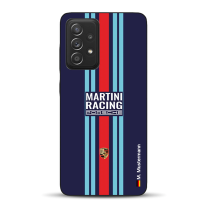 Martini Porsche Livery #2 - Individuelle Handyhülle für Samsung