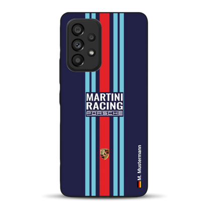 Martini Porsche Livery #2 - Individuelle Handyhülle für Samsung