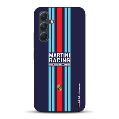 Martini Porsche Livery #2 - Individuelle Handyhülle für Samsung