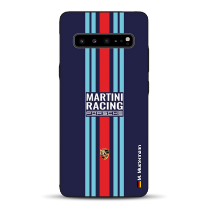 Martini Porsche Livery #2 - Individuelle Handyhülle für Samsung