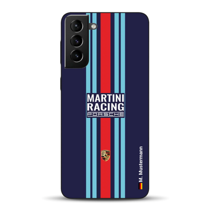 Martini Porsche Livery #2 - Individuelle Handyhülle für Samsung