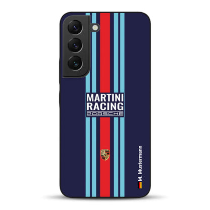 Martini Porsche Livery #2 - Individuelle Handyhülle für Samsung
