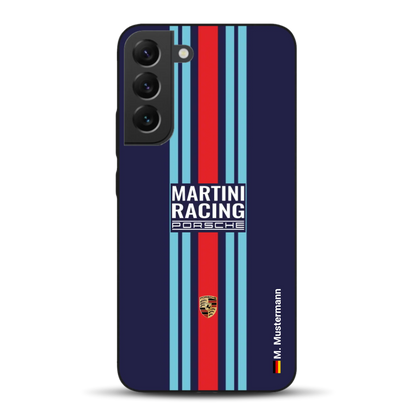 Martini Porsche Livery #2 - Individuelle Handyhülle für Samsung