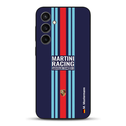 Martini Porsche Livery #2 - Individuelle Handyhülle für Samsung