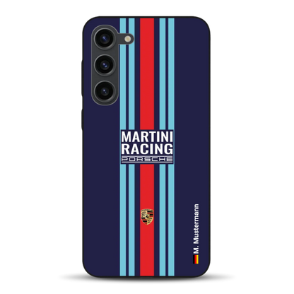Martini Porsche Livery #2 - Individuelle Handyhülle für Samsung