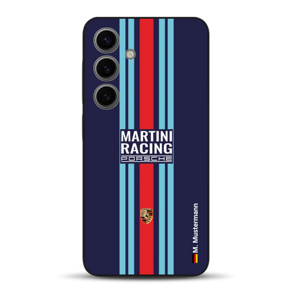 Martini Porsche Livery #2 - Individuelle Handyhülle für Samsung