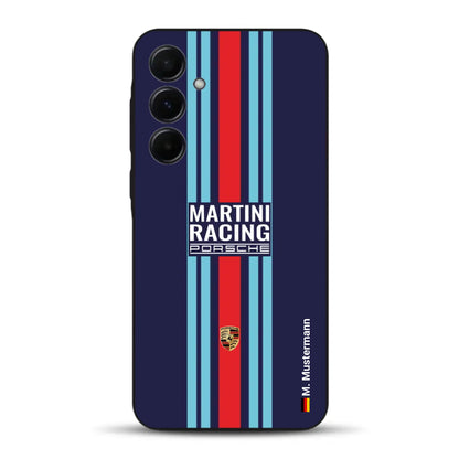 Martini Porsche Livery #2 - Individuelle Handyhülle für Samsung