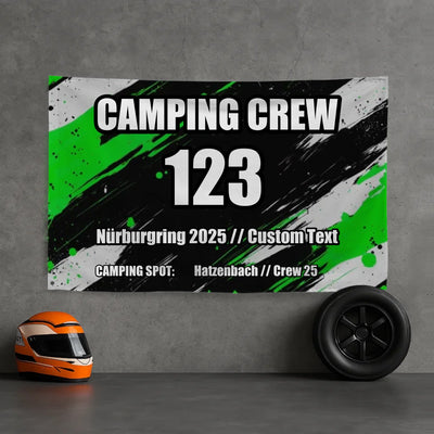 Camping Crew - Custom flag