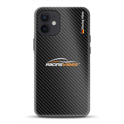 Carbon Style mit Logo Upload - Individuelle Premium Hülle für iPhone