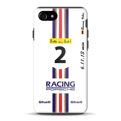 956K #2 Bellof Rekordrunde Nordschleife 1983 Livery – Custodia premium personalizzata per iPhone